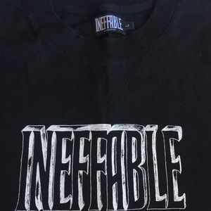 Ineffable Large Black T-Shirt. NWOT